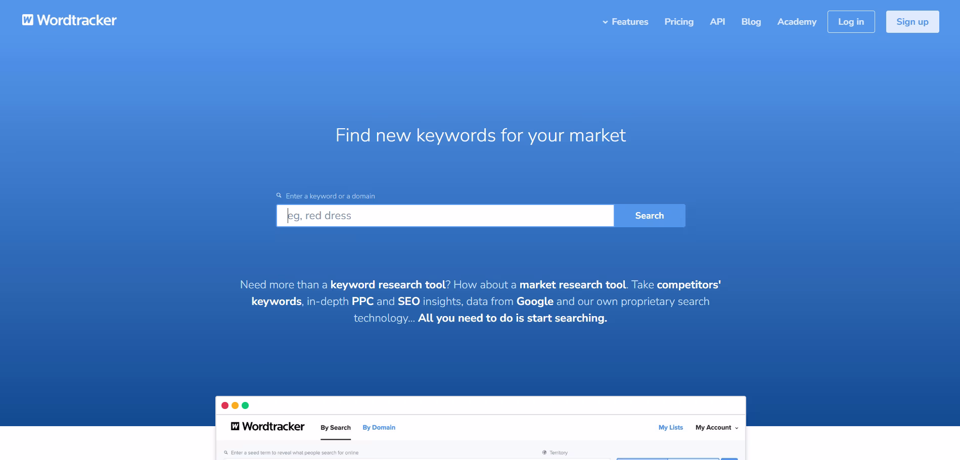 Wordtracker - SEO Strzeszyn