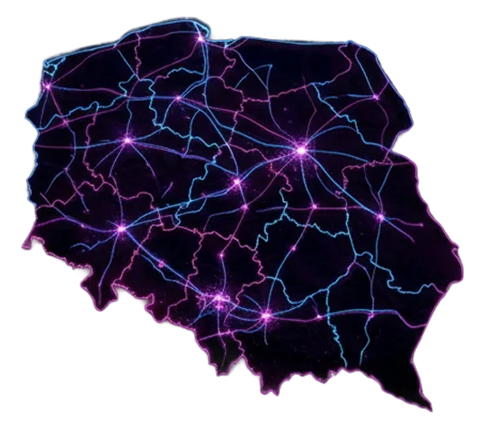 mapa Polski