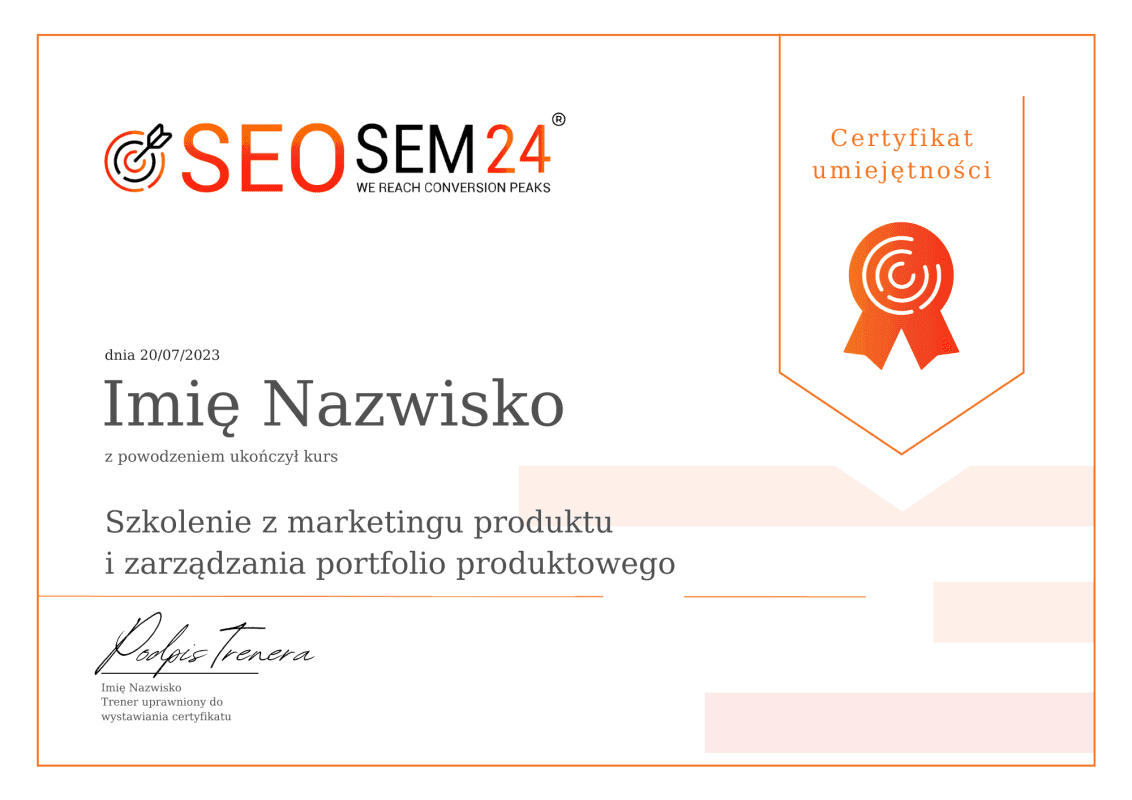 Szkolenie z marketingu produktu i zarządzania portfolio produktowego - obrazek 2