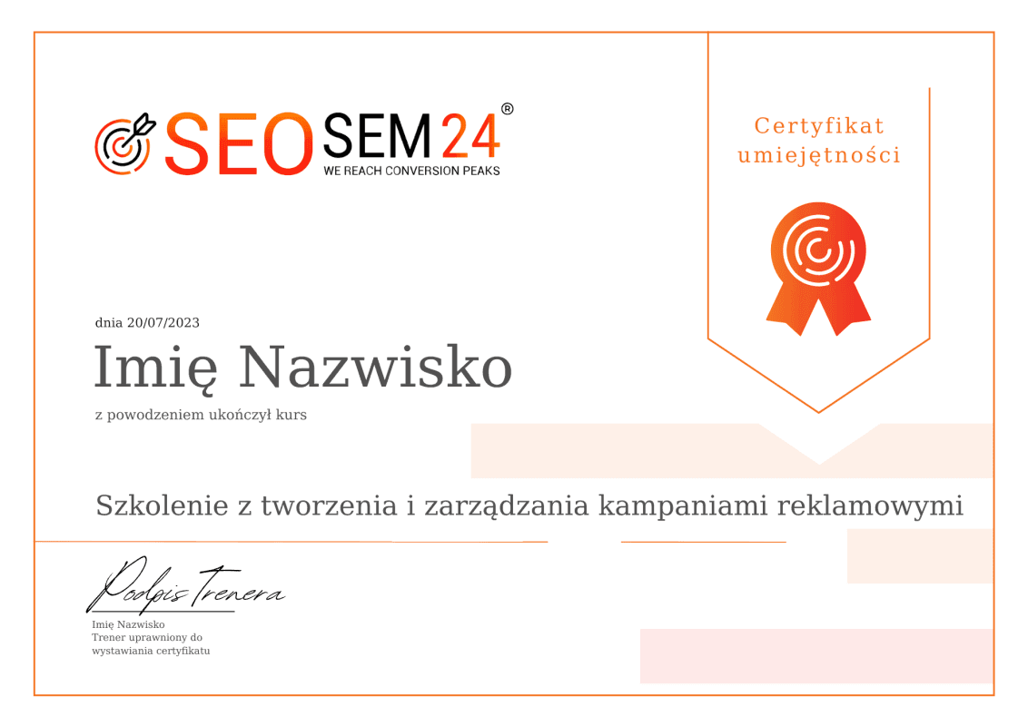 Szkolenie z tworzenia i zarządzania kampaniami reklamowymi - obrazek 2