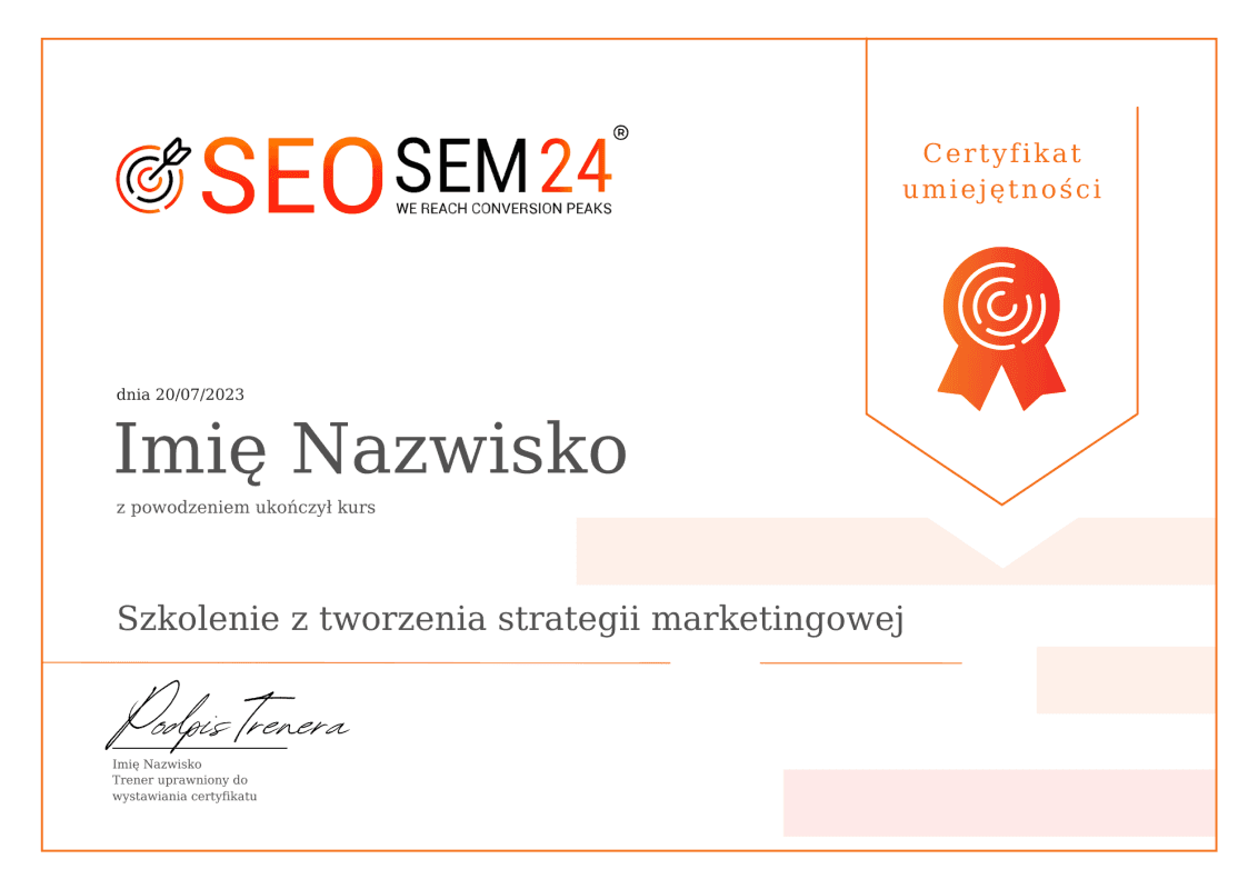 Szkolenie z tworzenia strategii marketingowej - obrazek 2