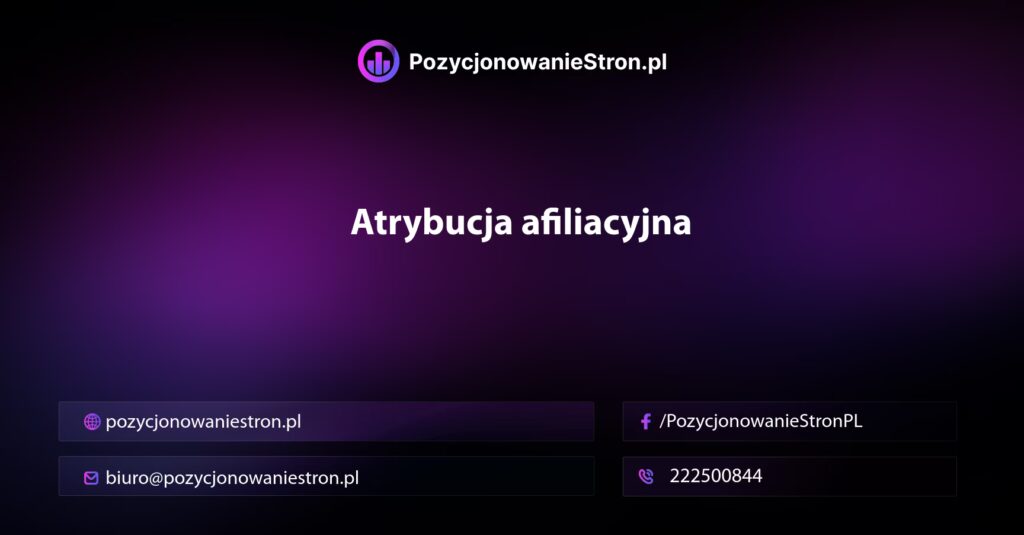 Atrybucja afiliacyjna