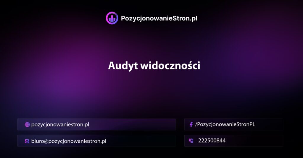 audyt widoczności