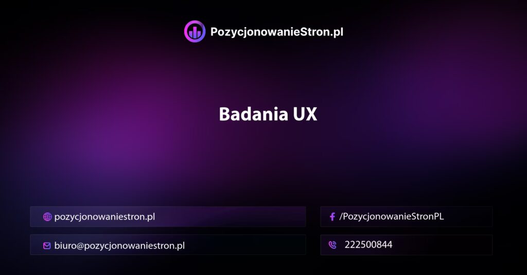 Badania UX