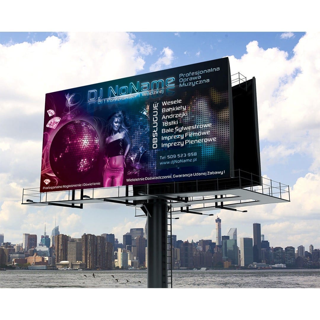 Projekt graficzny banera – baner FRONTLIT LAMINOWANY - obrazek 2