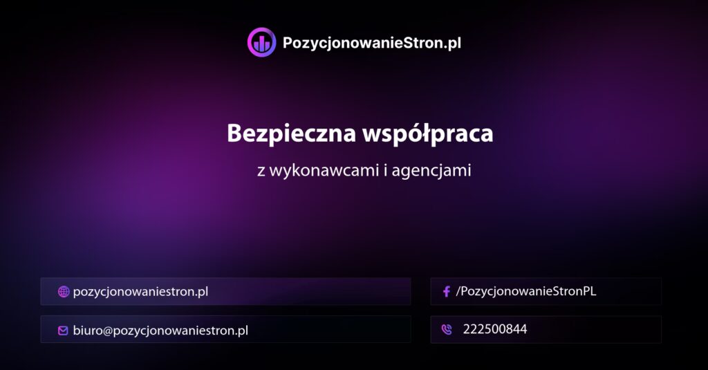 Bezpieczna współpraca z wykonawcami i agencjami