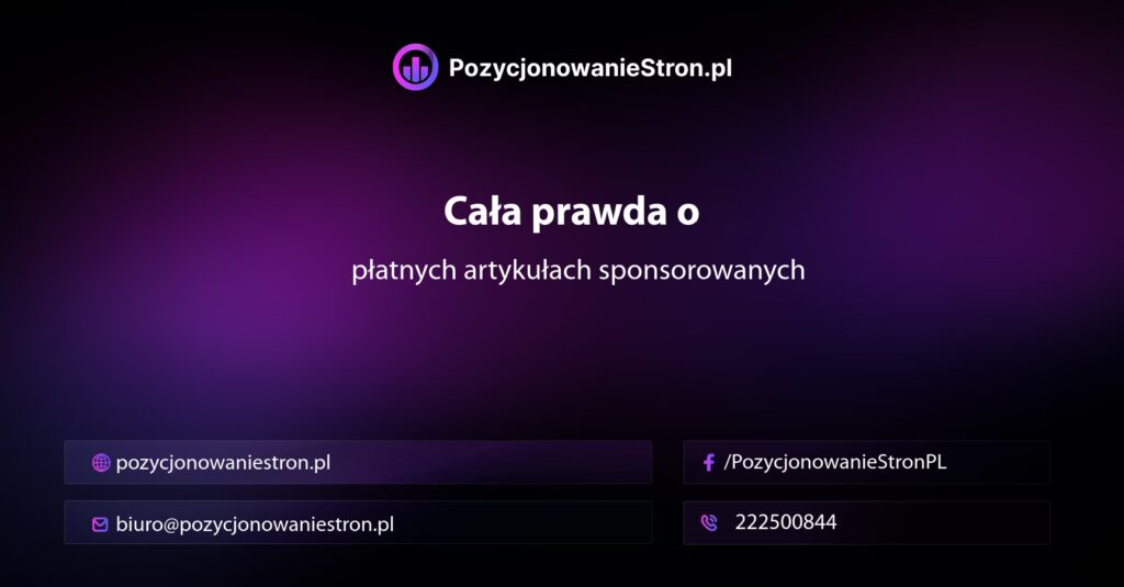 Cała prawda o płatnych artykułach sponsorowanych