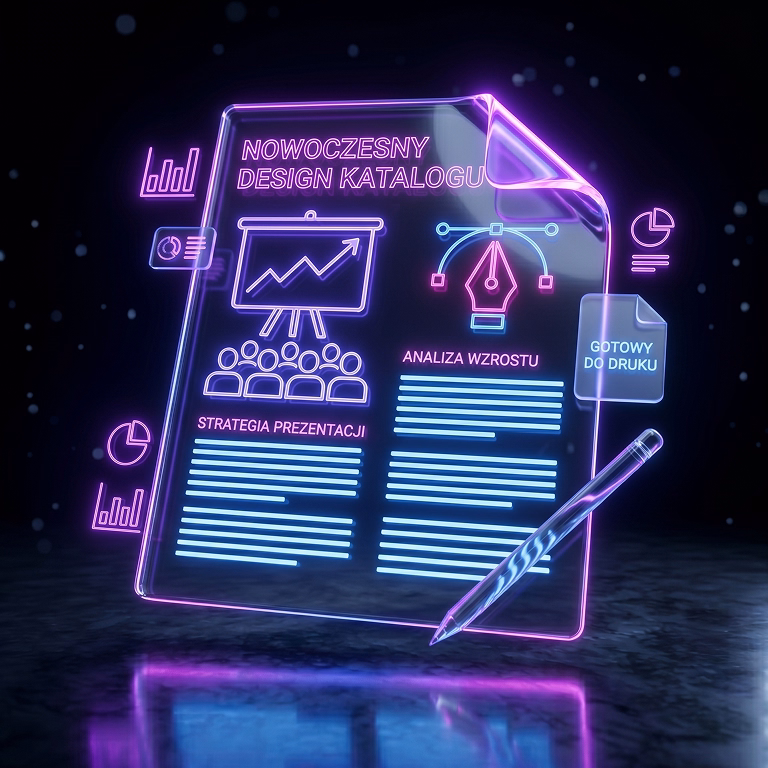 Projekt graficzny katalogu – PROJEKT STRONY TEKSTOWEJ Z IKONOFOGRAFIKĄ
