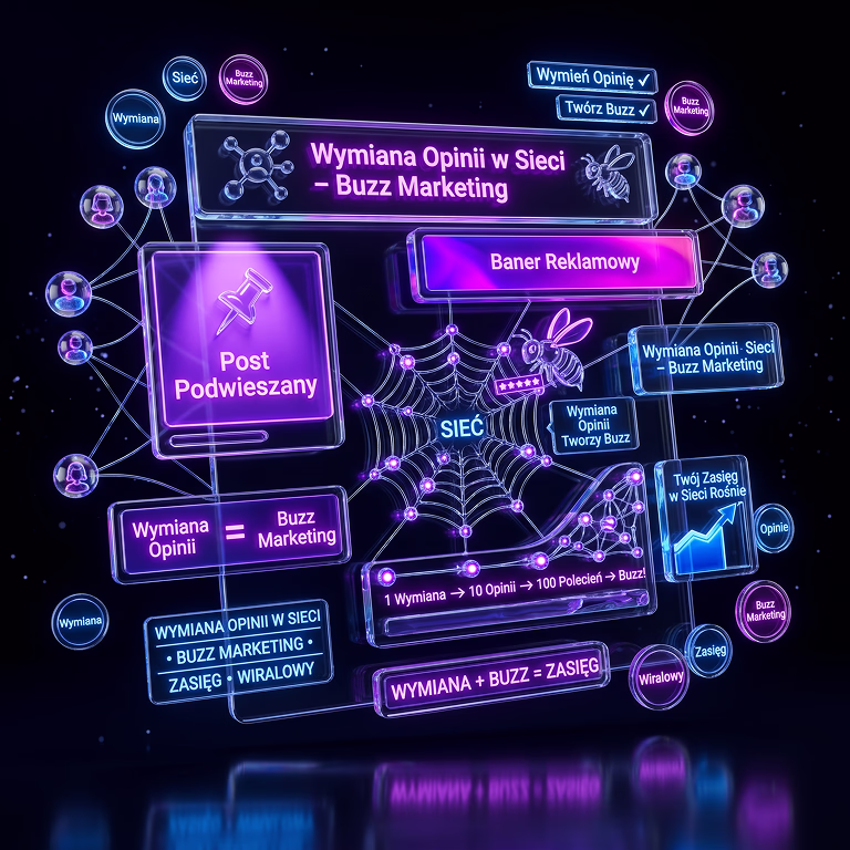 Wymiana Opinii w sieci - buzz marketing