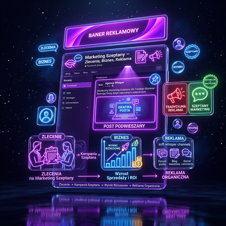 Marketing szeptany - zlecenia, biznes, reklama