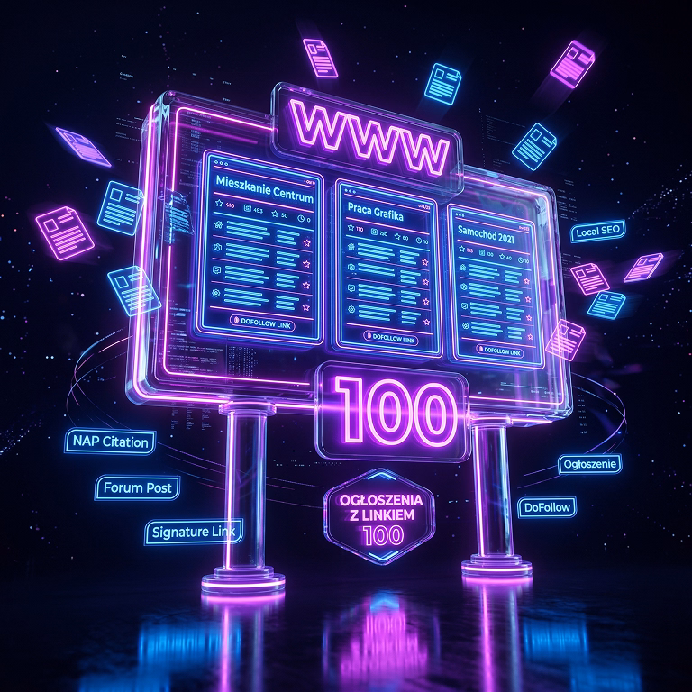 Ogłoszenia z linkiem – 100