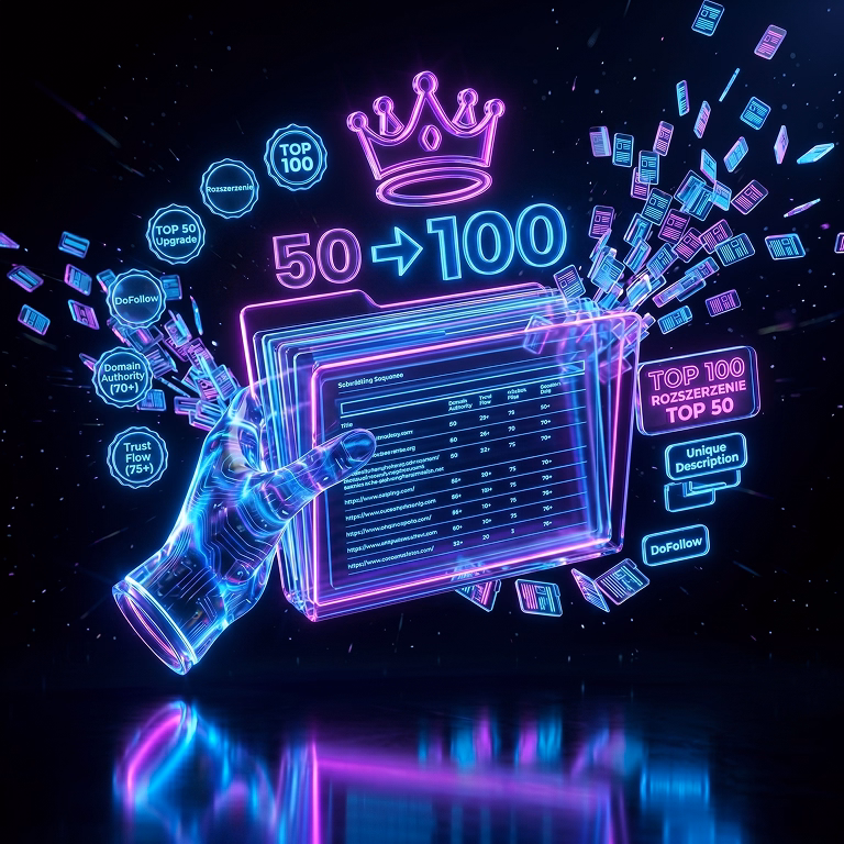 TOP 100 najlepszych katalogów stron – rozszerzenie pakietu TOP 50