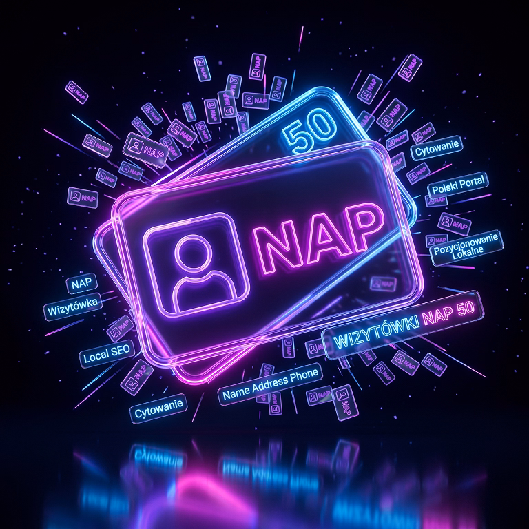 Wizytówki NAP – 50