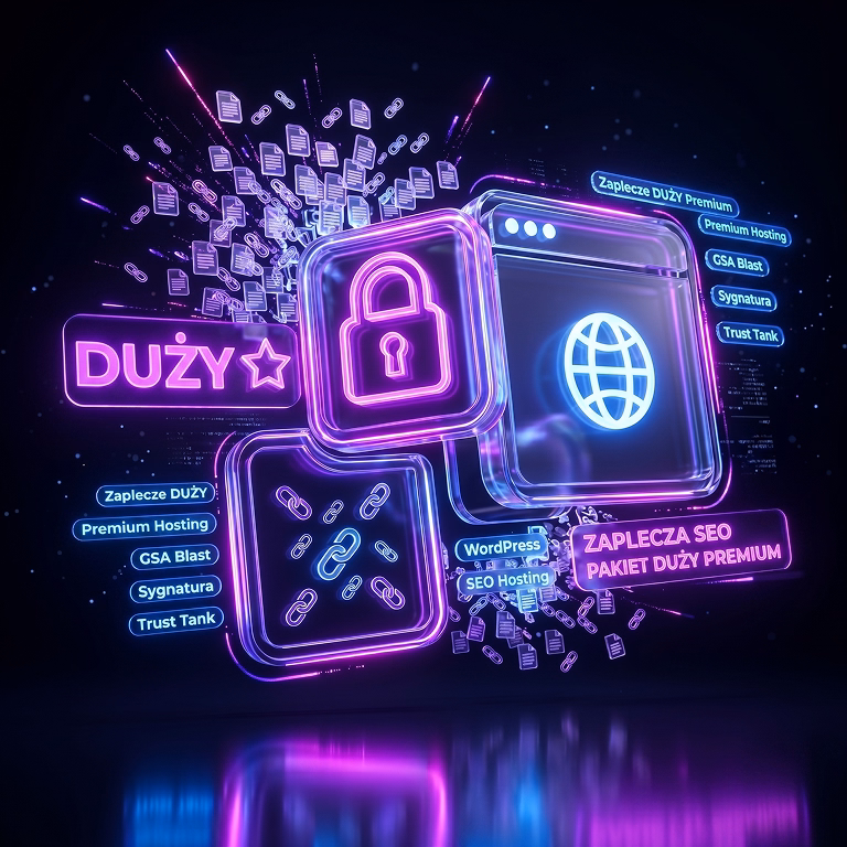 Pakiet SEO Zaplecza Duży Premium