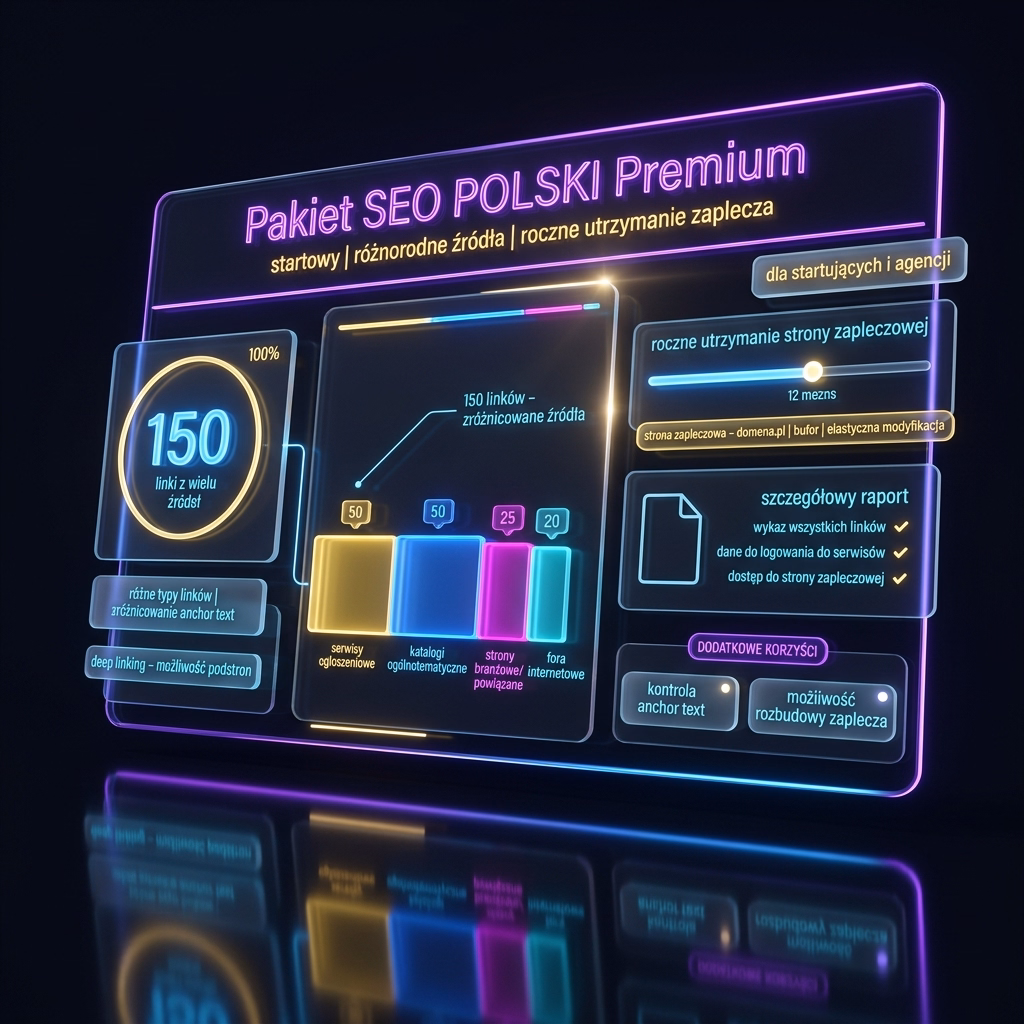 Pakiet SEO POLSKI Premium