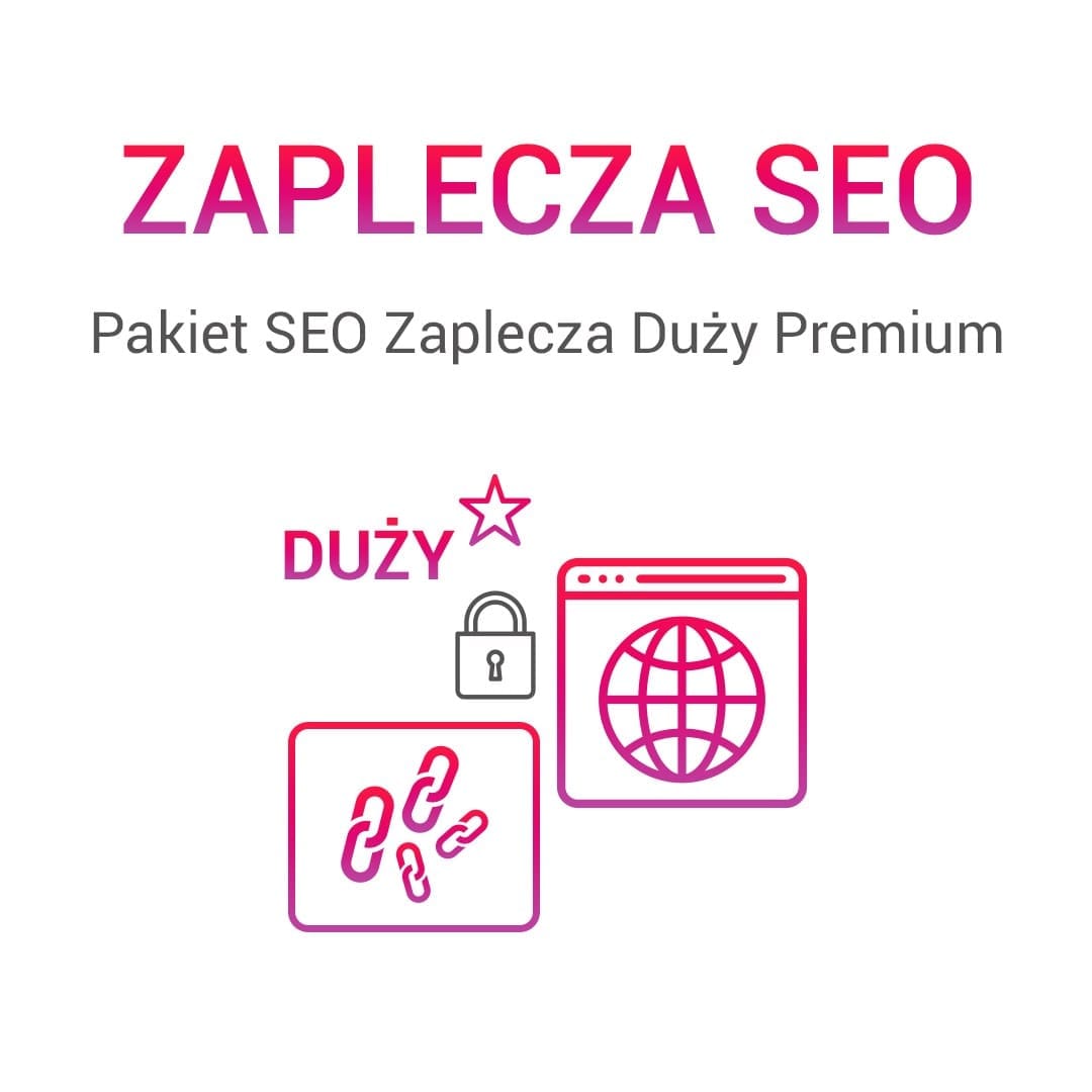 Pakiet SEO Zaplecza Duży Premium - obrazek 2