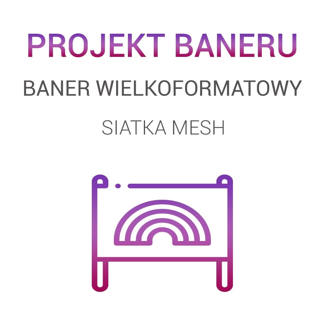 Projekt graficzny banera – baner siatka MESH - obrazek 7
