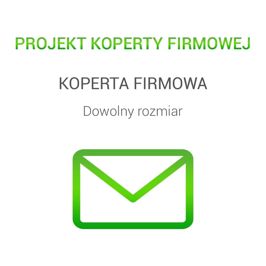 Projekt graficzny koperty firmowej - obrazek 4