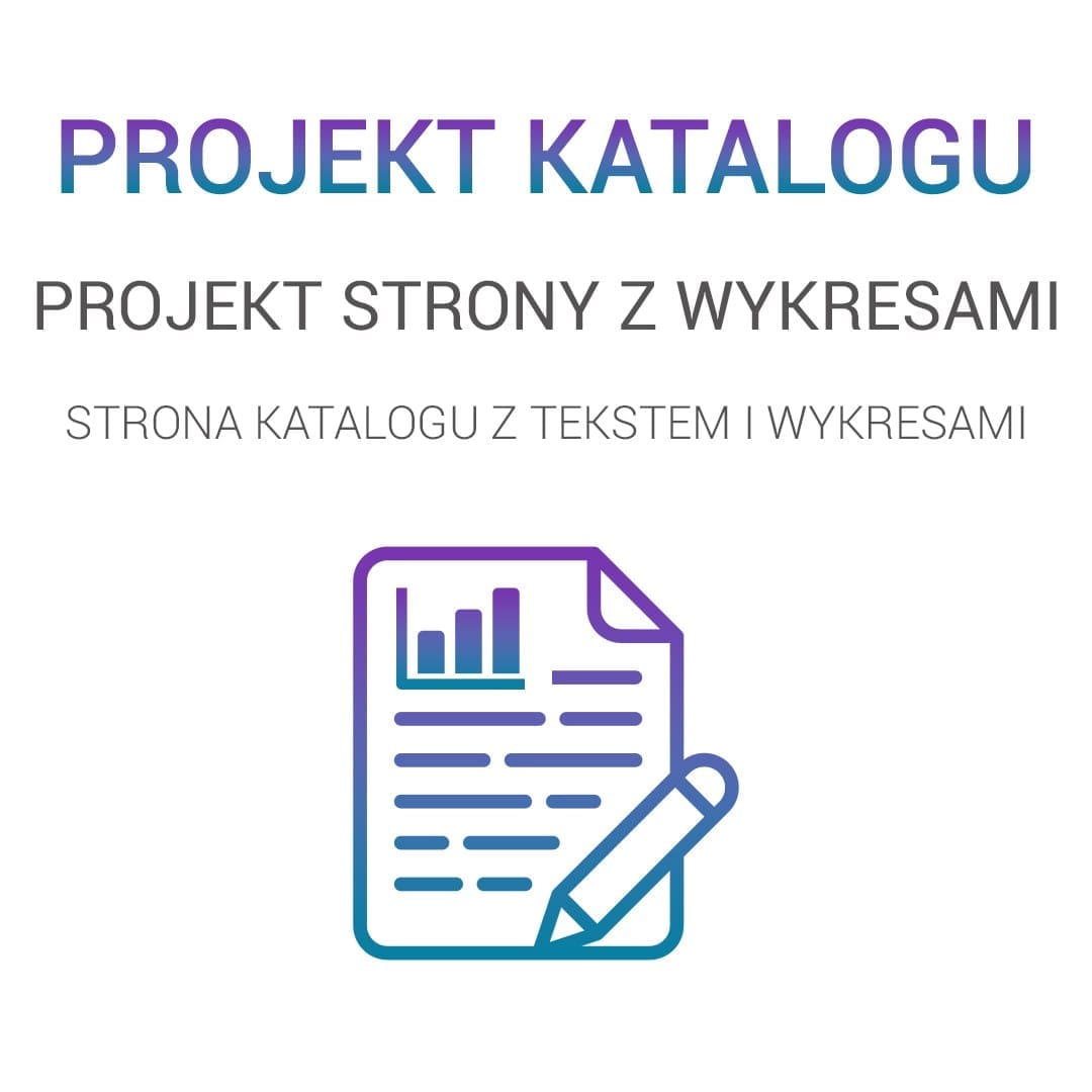 Projekt graficzny strony tekstowej katalogu z wykresami - obrazek 8
