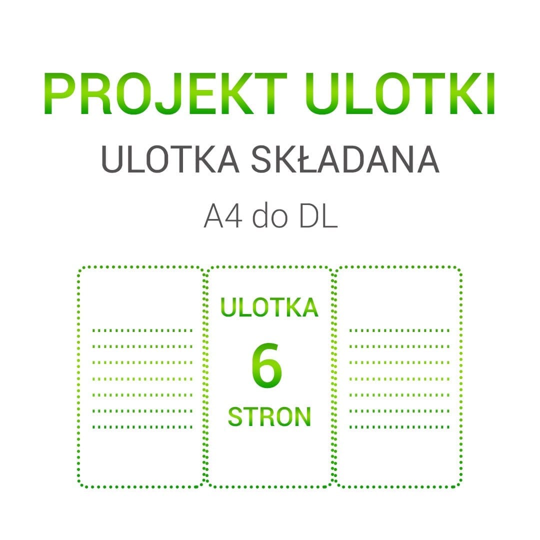 Projekt ulotki – ulotka składana A4 do DL - obrazek 10