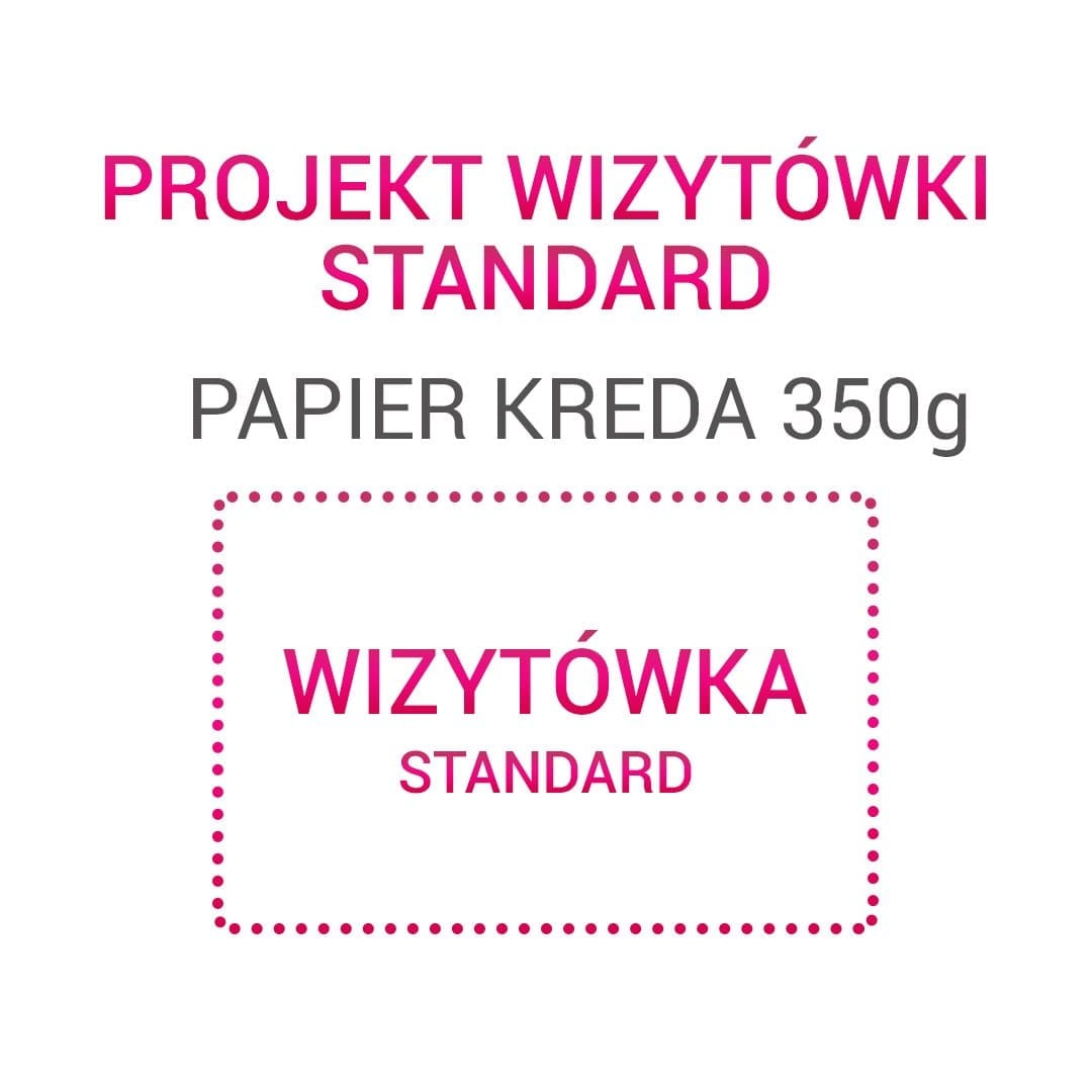 Projekt wizytówki – Standard Papier kreda - obrazek 10