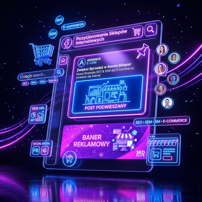 Pozycjonowanie sklepów internetowych – SEO, SEM, SM, E-commerce