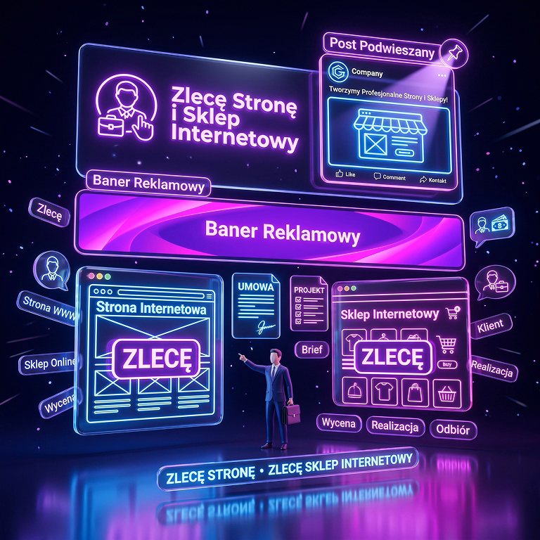 Strony internetowe - zlecenia - strony www - zlecę