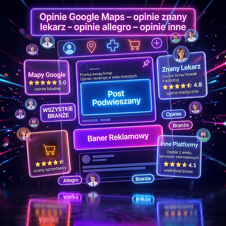 Opinie Google, Opinie Allegro, Opinie Ceneo, Opinie na serwisach - Porady