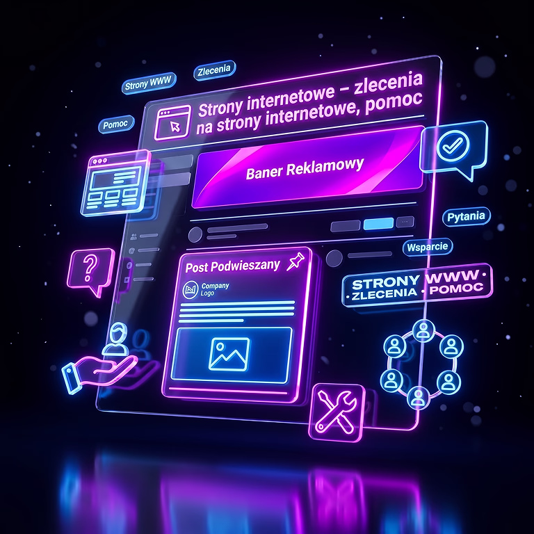 Strony internetowe - zlecenia na strony internetowe, pomoc