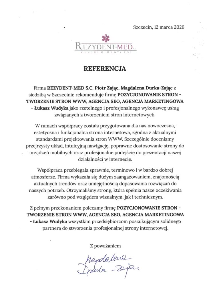 rezydent med referencja