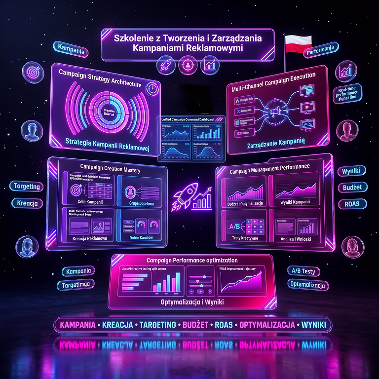 Szkolenie z tworzenia i zarządzania kampaniami reklamowymi