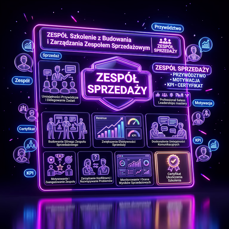 Szkolenie z budowania i zarządzania zespołem sprzedażowym