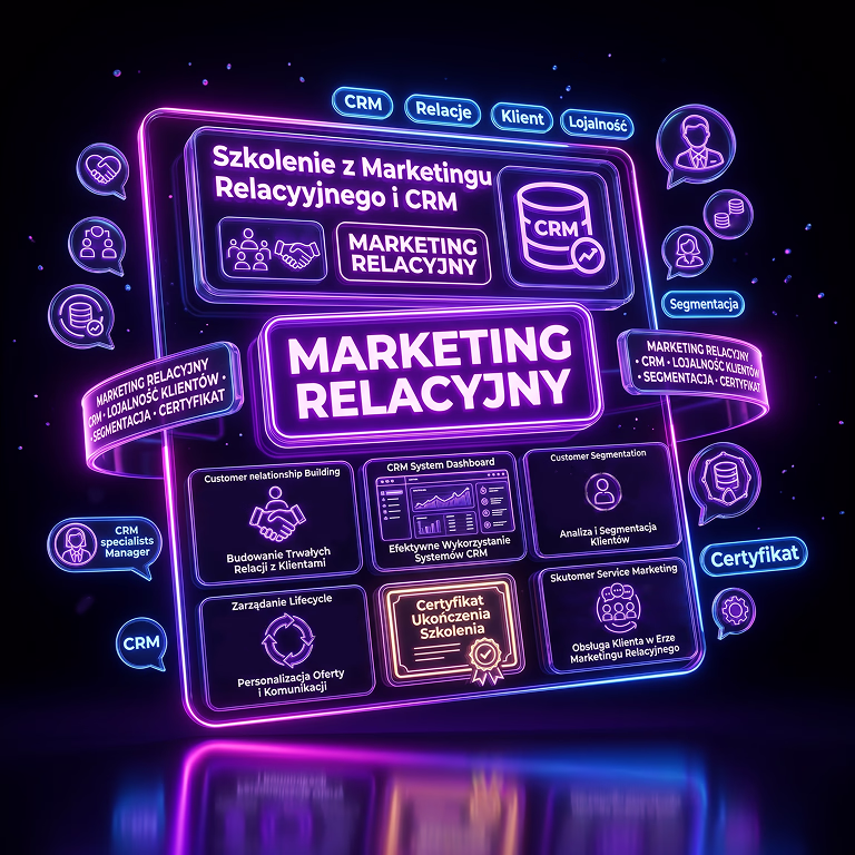 Szkolenie z marketingu relacyjnego i CRM (zarządzanie relacjami z klientami)