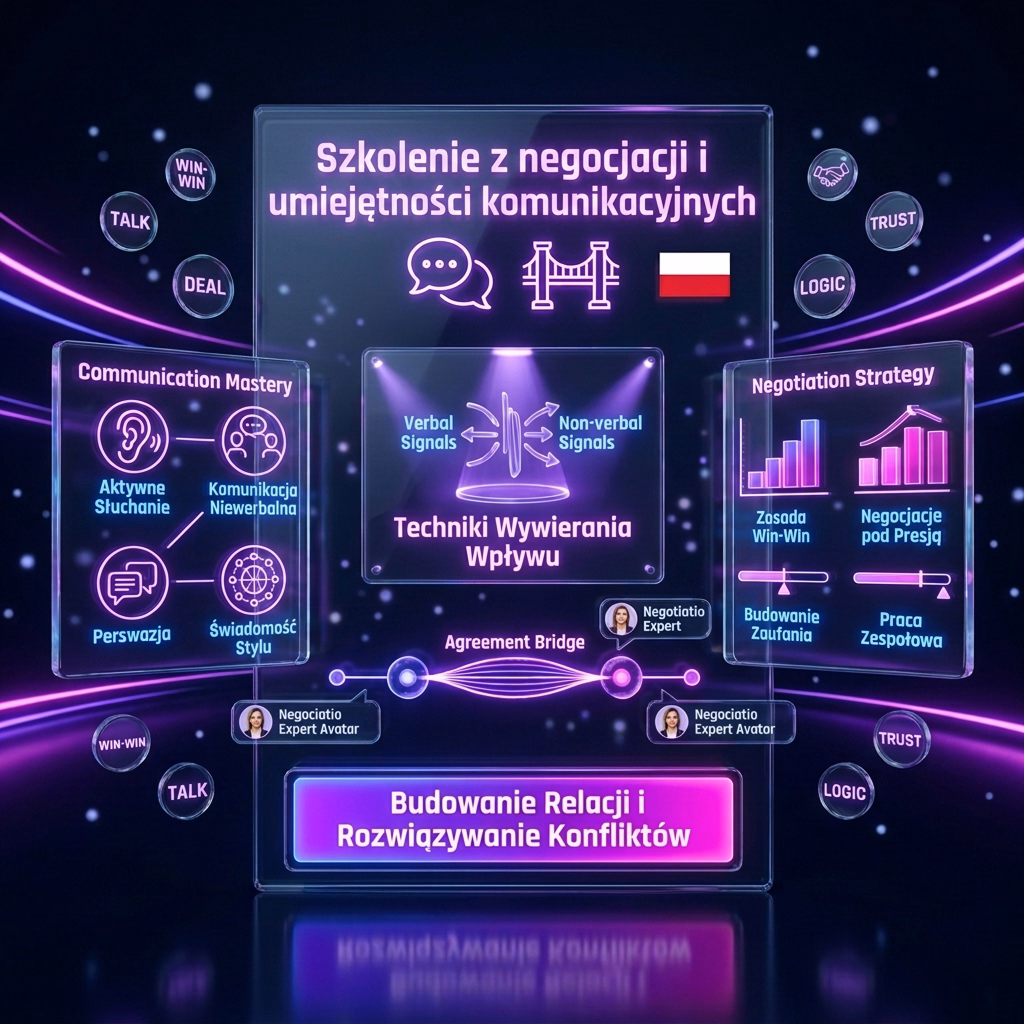 Szkolenie z negocjacji i umiejętności komunikacyjnych
