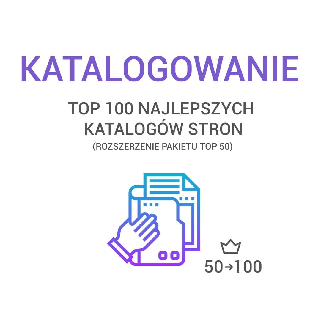 TOP 100 najlepszych katalogów stron – rozszerzenie pakietu TOP 50 - obrazek 2