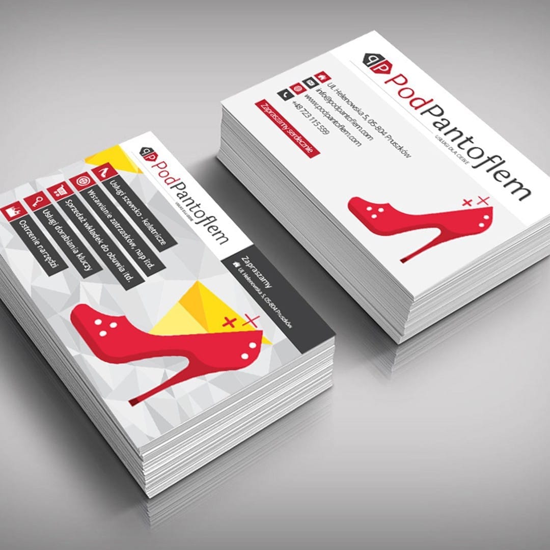 Projekt wizytówki – Standard Papier kreda - obrazek 6