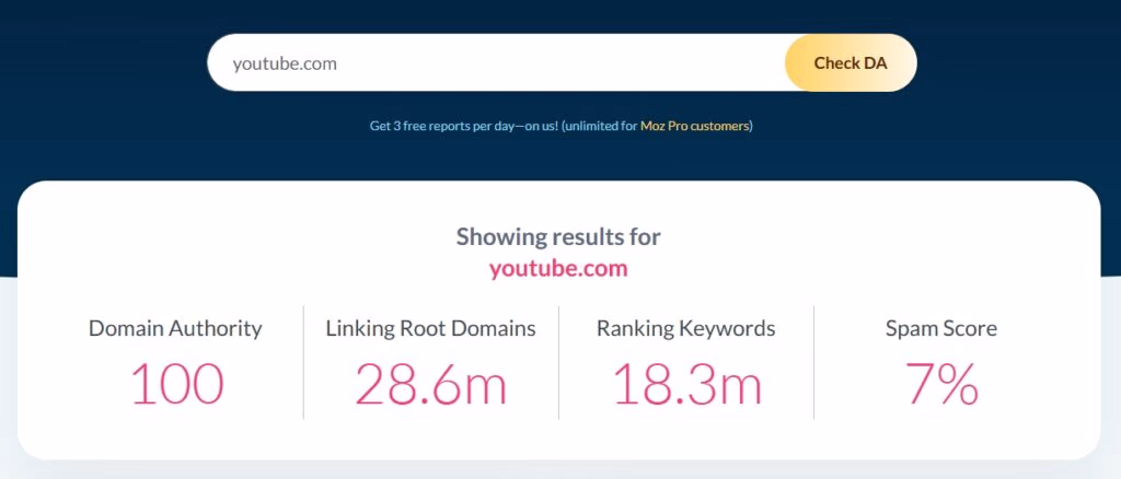 Audyt domeny youtube.com - SEO Zabierzow