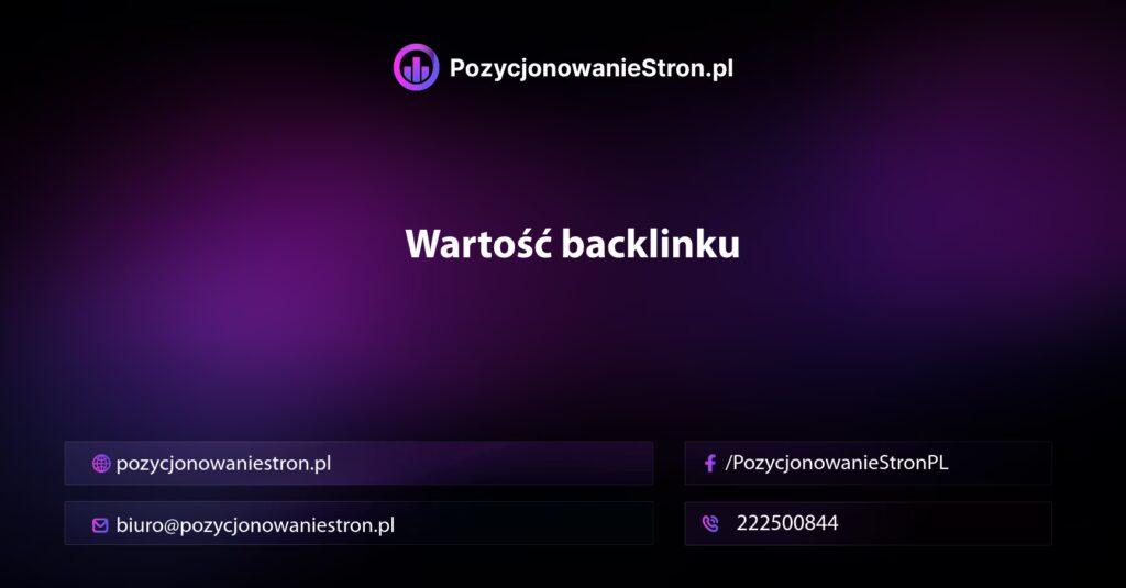 Wartość backlinku