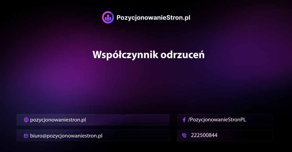 Współczynnik odrzuceń