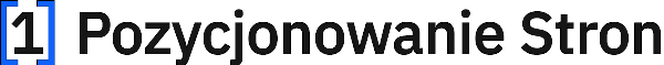 Logo Pozycjonowanie Stron, wersja podstawowa